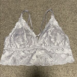 Aerie Lace Bralette in Light Purple